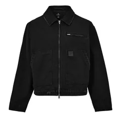 リプレゼント メンズ アウター ジャケット・ブルゾン Represent Rep Worker Jacket Sn62 Washed Black ブラックのサムネイル