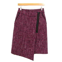 ランバンオンブルー スカート ブランド ボトムス 日本製 黒 レディース 36サイズ ピンク×ブラック LANVIN en Bleu 【中古】のサムネイル