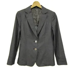 ダックス テーラードジャケット シルク混 ストレッチ ブランド アウター 日本製 レディース 38サイズ こげ茶 DAKS 【中古】のサムネイル