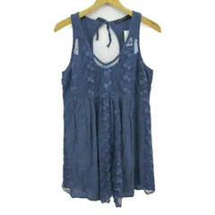 アバクロンビー＆フィッチ タンクトップ ノースリーブ 未使用 ブランド トップス レディース Sサイズ ネイビー Abercrombie&Fitchのサムネイル