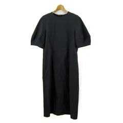 アンフィーロ ロングワンピース 半袖 未使用 トップス 黒 レディース Mサイズ ブラック UNFILO