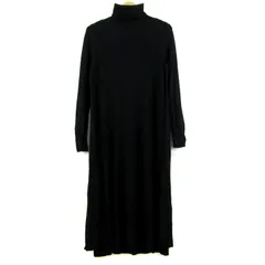 デミルクス ビームス ロングワンピース 長袖 ブランド トップス 黒 レディース Fサイズ ブラック BEAMS 【中古】のサムネイル
