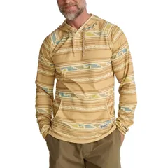 【送料無料】 ハウラーブラザーズ メンズ パーカー・スウェット アウター Howler Brothers Mens Loggerhead Hoodie Temple TracksCamel