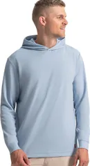 フットジョイ メンズ アウター ジャケット・ブルゾン パーカー FootJoy Mens Lightweightextured Jacquard Golf Hoodie Chambrayのサムネイル