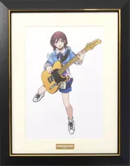 【中古】原画イラストボード ガールズバンドクライ  井芹仁菜 A4キャラファイングラフ 運命の華Ver. 