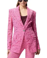 ピンコ レディース アウター ジャケット・ブルゾン レース PINKO Pompelmo Lace Jacket P28