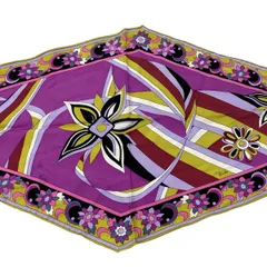 EMILIO PUCCI(PUCCI)(エミリオプッチ) スカーフ パープル×イエロー×マルチ