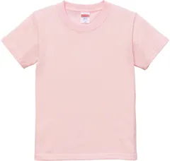 ユナイテッドアスレ UnitedAthle 5.6オンスTシャツ キッズ   500102C 576 ベビーピンク