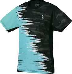 ゴーセン GOSEN テニス レディースゲームシャツ トップス 半袖Tシャツ 吸汗速乾 消臭機能 日本ソフトテニス連盟審査合格品 日本バドミントン協会審査合格品 着替え 部活 クラブ活動  T2511 39 ブラック
