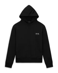 アールティーエー メンズ アウター パーカー・スウェット ロゴ RtA Logo Hoodie Black ブラック