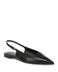 ヴィンス レディース シューズ パンプス Vince Womens Gracy Slingback Flats Black ブラック