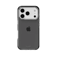 新品 holdit スマホケース (iPhone17 ProMax/スタイリッシュブラック) スマホ ハードケース カバー ケース (耐衝撃/TPU素材/ワイヤレス充電可能) iPhone17 ProMax