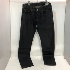 02w23774 G-STAR RAW ジースターロウ  ボタンフライデニムパンツ テーパード  ブラック  イタリア製 メンズ  W31 L32  デニムパンツ  コットン  3301  【中古品】