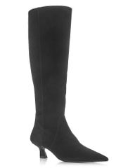 スチュアート ワイツマン レディース シューズ ブーツ・レインブーツ Stuart Weitzman Womens Vinnie 50 Zip Boots Black ブラック