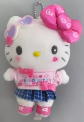 【中古】ぬいぐるみマスコット・ぬいぐるみバッジ ハローキティ サンリオ学園きらめき祭デザインシリーズ マスコットホルダー 「サンリオキャラクターズ」