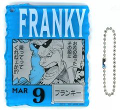 [중고] 키홀더 MAR9. 프랭키 아크릴 블록 매력 [이치 반 쿠지 원피스 ONE PIECE BASE SHOP 복권 366DAYS OF BIRTHDAYS (1 ~ 3 월)] 아크릴 블록 매력상