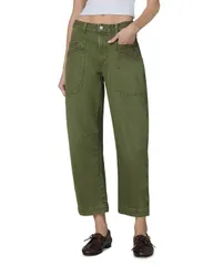 ジョーズジーンズ レディース ボトムス デニムパンツ Joes Jeans The Double Pocket Barrel Jeans in Winter Moss Winter Moss