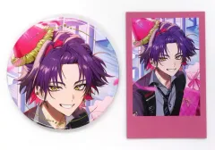 【中古】グッズセット 渡会雲雀 箔押し缶バッジ＆チェキ風カード 「バーチャルYouTuber にじさんじ 渡会雲雀 誕生日2025」