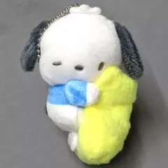 【中古】ぬいぐるみマスコット・ぬいぐるみバッジ おやすみ 「ポチャッコ ぬいぐるみボールチェーン」