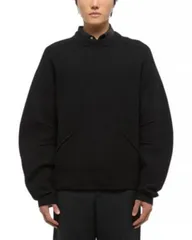 ヘルムート ラング メンズ アウター ニット・セーター ウール Helmut Lang Boiled Wool Sweater Black ブラックのサムネイル