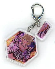 【中古】キーホルダー 華風流 「シノビマスター 閃乱カグラ NEW LINK パイ付きアクリルキーホルダー01(公式イラスト)」