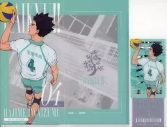 【中古】グッズセット 岩泉一 チケットケース＆クリアカードセット 「一番くじ ハイキュー!! -最強の挑戦者-」 I賞