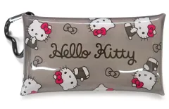 【中古】小物入れ・マルチケース・缶ケース ハローキティ クリアマルチケースS モノクロ 「サンリオキャラクターズ」