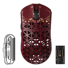 新品 ATTACK SHARK R5Ultra 無影 カーボンファイバー製無線ゲーミングマウス 超軽量39g±3 PAW3950MAX ワイヤレス 2.4g/bluetooth/USB-C Nordic52840マウス コイルケーブル付き「技適認証取得済み」