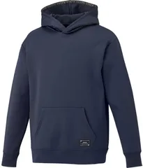 ゴーセン GOSEN テニス 裏起毛ストレッチパーカー ユニセックス 硬式 ソフトテニス バドミントン フード フーディー トレーナー 防寒 冬 保温 ストレッチ 部活 クラブ活動  W2542 17 ネイビー