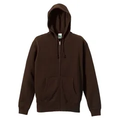 ユナイテッドアスレ UnitedAthle 10.0オンス キッズ スウェットフルジップパーカ パイル  ジュニアサイズ   521302 52 Dブラウン