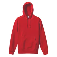 ユナイテッドアスレ UnitedAthle 10.0オンス スウェットプルオーバーパーカ パイル ジュニア用  521402 69 レッド