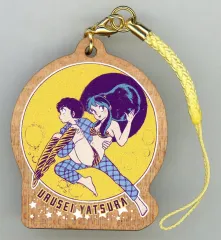 【中古】ストラップ 02.ラム＆あたる 木製ストラップ 「うる星やつら」