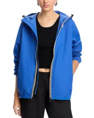 ケイウェイ レディース アウター ジャケット・ブルゾン KWay Le Vrai 40 Claude Windbreaker Blue Royal Marine ブルー
