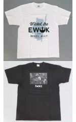 [중고] T 셔츠 전 2 종 세트 T 셔츠 프리 사이즈 [Happy 복권 스타 워즈 [EWOKS]] C 상
