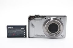 完動品】CASIO EXILIM EX-H10 シルバー 電池持ち1000枚撮影 広角24mm