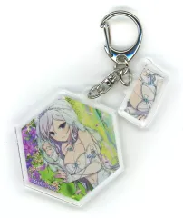 【中古】キーホルダー 閃光 「シノビマスター 閃乱カグラ NEW LINK パイ付きアクリルキーホルダー01(公式イラスト)」