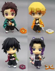 【中古】トレーディングフィギュア 全4種セット ねんどろいどさぷらいず 「アニプレックス オンラインくじ 劇場版 鬼滅の刃 無限城編 第一章 猗窩座再来 ～無限城決戦開幕～」 D賞