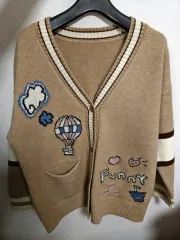 カーディガン出品