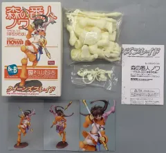 【中古】フィギュア 森の番人ノワ-イラスト33 体をかわす- 「クイーンズブレイド」 Be-J BRAND-026 1/8 ガレージキットのサムネイル