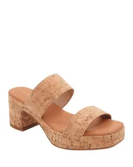 アンドレアース レディース シューズ サンダル ヒール Andre Assous Womens Cairo Slip On Higheel Sandals Natural
