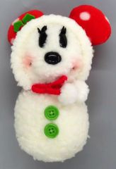 ディズニーランド 25周年 スノースノー ミニー ぬいぐるみ 雪だるま ディズニーランド 25周年 スノースノー ミニー ぬいぐるみ 雪だるま