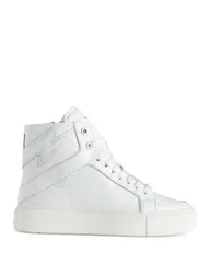 ザディグ エ ヴォルテール レディース シューズ スニーカー プラットフォーム Zadig Voltaire Womens High Flashigh Toplatform Sneakers Blanのサムネイル