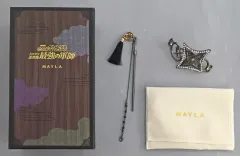 【中古】銀製品・指輪・アクセサリー 土井半助 アイコニック ヘアオブジェ マジェステ+簪 「劇場版 忍たま乱太郎 ドクタケ忍者隊最強の軍師×Produced by MAYLA」
