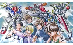 【中古】サプライ [単品] ラバー製プレイマット 「ガンダムカードゲーム プレミアムグッズセット-新機動戦記ガンダムW- [PB01] プレミアムバンダイ限定」 同梱品