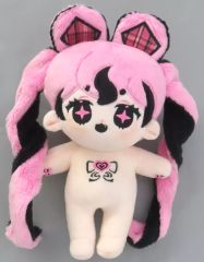 無属性 ぬいぐるみ 女の子 ツインテール 白 - メルカリ