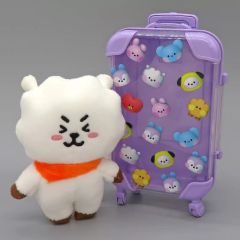 [중고] 봉제인형 RJ(진) 인형 & 케이스(BIG & TINY) 봉제인형 [BT21]