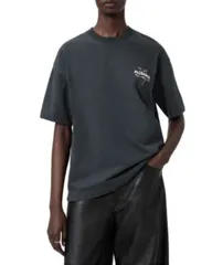 オールセインツ レディース トップス Tシャツ ALLSAINTS Pentacletta Tee Washed Black ブラックのサムネイル