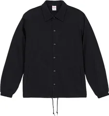 ユナイテッドアスレ UnitedAthle 10.0 オンス コットン ジャージー コーチジャケット  448701 2 ブラック