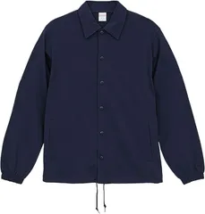 ユナイテッドアスレ UnitedAthle 10.0 オンス コットン ジャージー コーチジャケット  448701 86 ネイビー