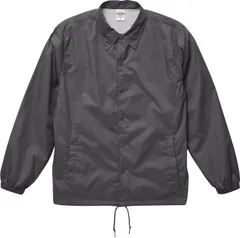 ユナイテッドアスレ UnitedAthle ナイロン コーチジャケット ライニング付   705901 175 セメント